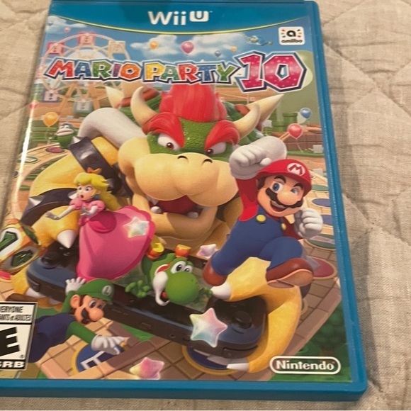 Mario Party 10 w/Amiibo - Nintendo Wii U - Picture 1 of 4